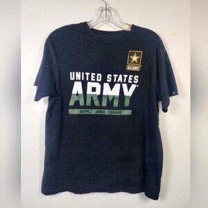 Authentic U.S. Army Veterans Women's Graphic T-Shirt, Size Medium